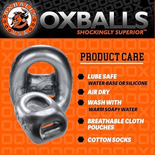 Oxballs - 360 Ballsling Ring - Black photo