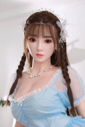  Nabi 亞洲仿真實體娃娃，豐腴身材，超軟矽膠 163 cm（5’3 英尺） 照片