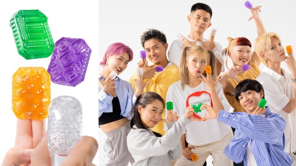 UNIsex & UNIversal. For men and women, alone or in pairs... Tenga - Uni Masturbator - Diamond photo-11