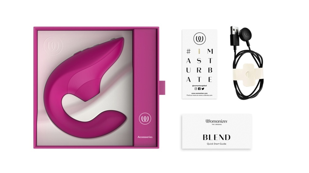 Womanizer - Blend 陰蒂吸啜+G點按摩器 - 桃紅色 Womanizer - Blend 陰蒂吸啜+G點按摩器 - 桃紅色 照片-14