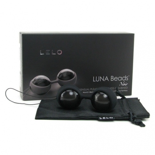 Lelo - Luna Beads Noir Kegel Balls - Black photo