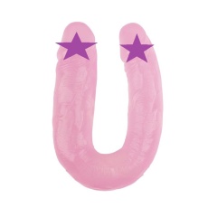 Chisa - 14″ Double Dildo - Pink photo