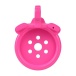 FAAK - Resin Chastity Cage 45mm w Catheter - Pink photo-6