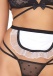 Leg Avenue - Bedroom Maid Costume 4pcs - Black photo-4