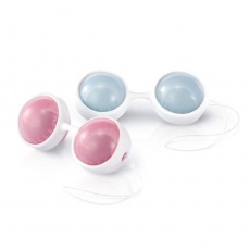 Lelo - Luna Mini 迷你收陰球 - 粉紅色/粉藍色 照片