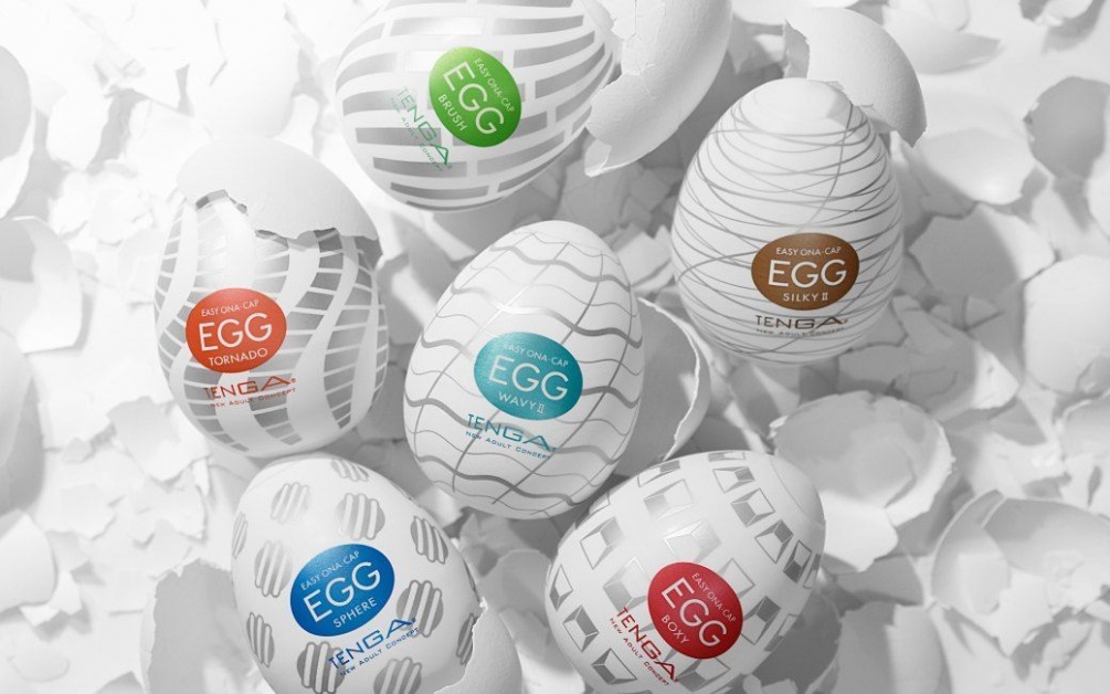 When you open the egg container, you will find these cutie o... Tenga - Egg Wavy II photo-6