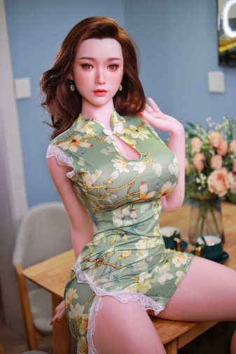 Anne Asian Realistic Sex Doll, Large Breasts, Ultra Soft Silicone 157 cm (5’2 ft) photo