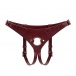 Liebe Seele - Deluxe Leather Strap-On Harness - Wine Red photo