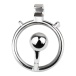 FAAK - Chastity Cage w Urethral Plug - Silver photo-4