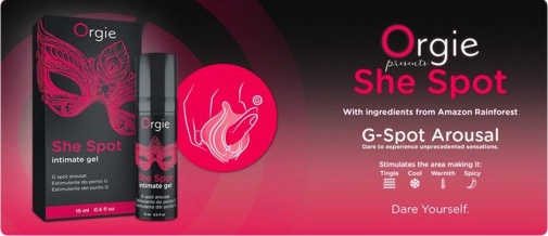 Orgie - 女士G點刺激凝膠 - 15ml 照片