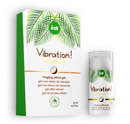 NTT - Vibration! 纯素椰子刺激凝胶 - 15ml 照片