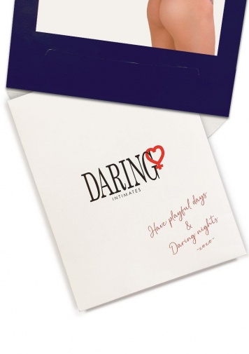 Daring - Delphine Crotchless String - Black - S/M photo