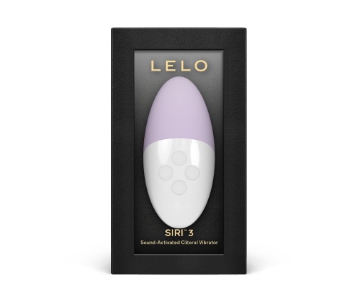 Lelo - Siri 3 Sound Activated Vibrator - Calm Lavender photo