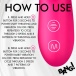 Bang! - Thrusting Licking Vibro Rabbit - Pink photo-6