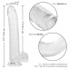 CEN - Size Queen 10" Dildo - Clear photo-8