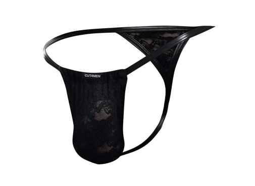 Cut4men - Lace G-String - Black - S/M photo