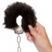 CEN - Ultra Fluffy Furry Cuffs - Black photo-2