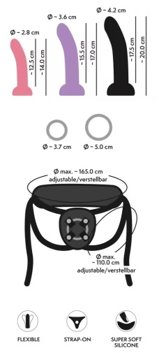 You2Toys - Your Strap-On Set 4pcs photo