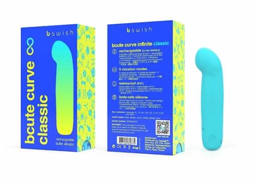 B Swish - Bcute Curve Vibe - Electric Blue photo