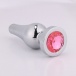 MT - Anal Plug 114x38mm - Silver photo