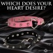 Master Series - Spiked Heart Choker - Black photo-8