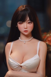 Davina 亞洲真實感實體娃娃，苗條身材，超軟硅膠材質，161 cm 照片