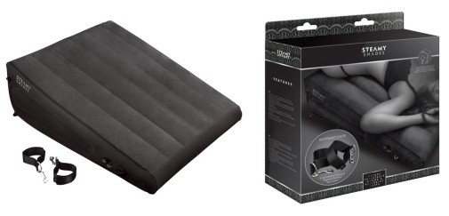 Steamy Shades - Deluxe Pillow w Restraint Cuffs photo