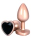 ToyJoy - Happiness Metal Butt Plug - Gold photo-3