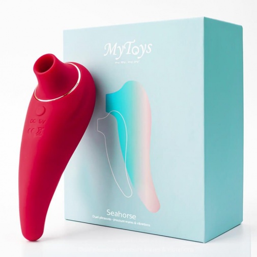 MyToys - Seahorse - Red photo