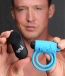 Bang! - 28X Vibro Cock Ring - Blue photo-2