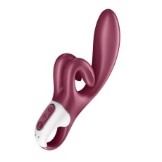 Satisfyer - 請輕撫我兔子震動棒 - 紅色 照片