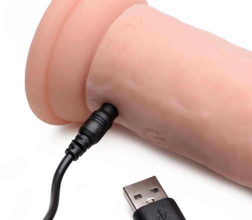 Strap U - Power Player Dildo w Remote - Light photo