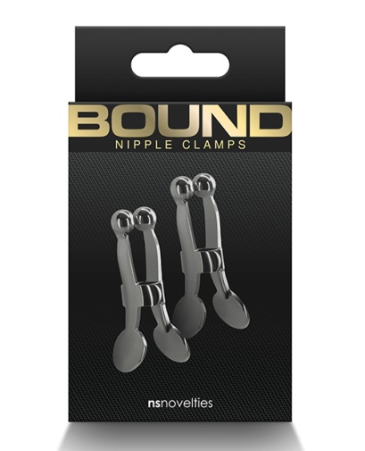 NS Novelties - Bound C1 乳頭夾 - 青銅灰色 照片
