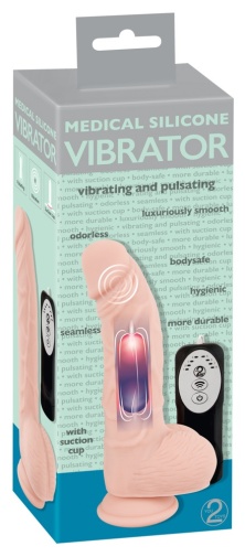 Medical Silicone - 附遙控脈動假陽具 照片