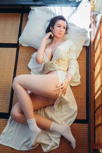 Keiko Japanese Realistic Sex Doll, Big Breasts, Ultra Soft Silicone 172 cm (5’6 ft) photo