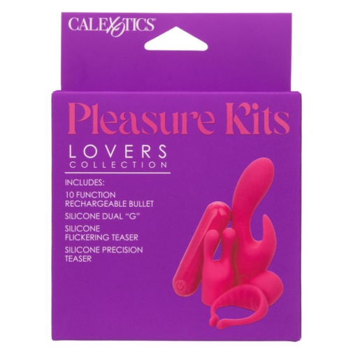 CEN - Lovers Pleasure 粉紅震動器情趣套裝 - 粉紅色 照片