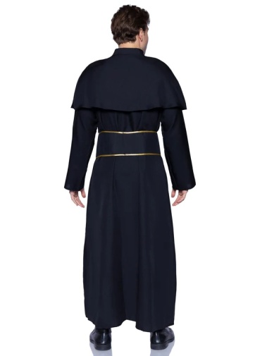 Leg Avenue - Priest Costume 2pcs - Black - XL photo