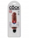 King Cock - Cock 5″ Vibro Stiffy - Brown photo-3