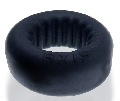 Oxballs - AXIS Rib Griphold Cockring - Black Ice photo