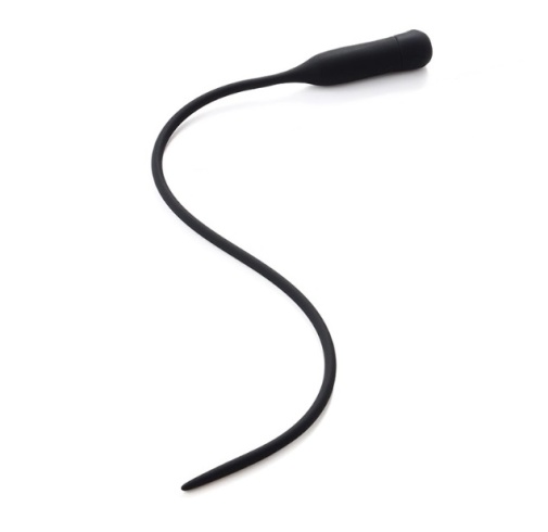 MT - 震動尿道塞 37cm - Black 照片
