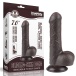Lovetoy - 7" Sliding Skin Dildo - Brown photo-13