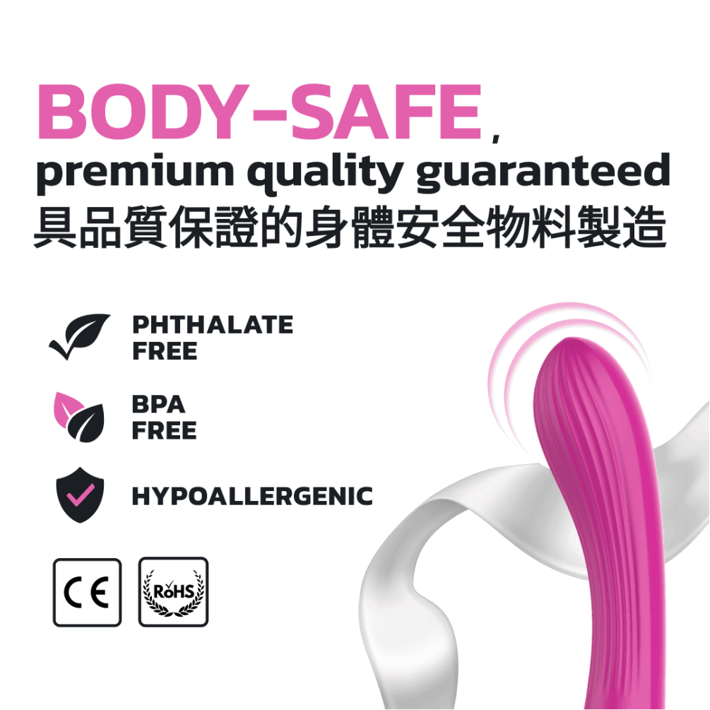 體驗由KIKO嘅10種模式強力震動器帶俾您無與倫比嘅刺激!
佢嘅強力摩打透過深層且強力既震動帶俾您最強... KIKO - G-Force Powerful G-Spot Vibrator - Rose Red 照片-7