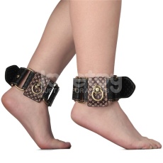 Lovetoy - Rebellion Reign Ankle Cuffs - Black photo