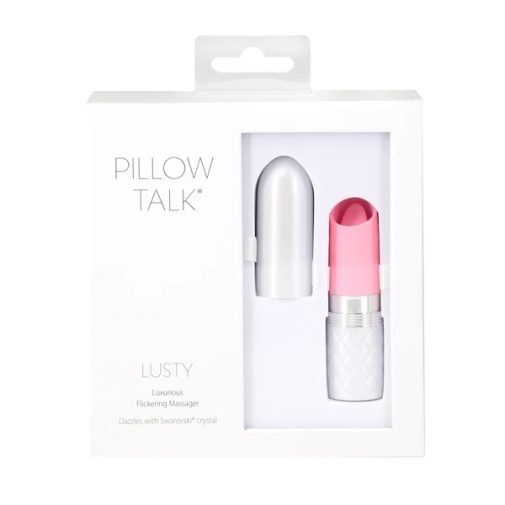 Pillow Talk - Lusty 口紅震動棒 - 粉紅色 照片