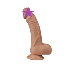 Lovetoy - 8" 雙層自然仿真陽具 - 肉色 照片