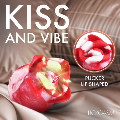Lickgasm - Sweet Kiss Clitoral Stimulator - Swirl photo