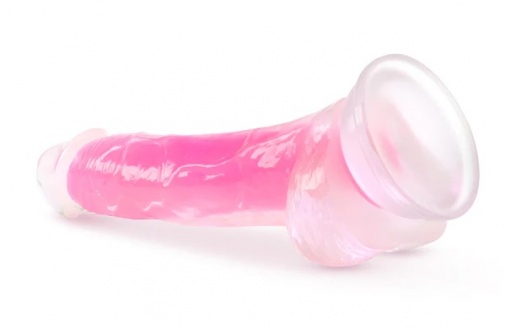 Neo Elite - Glow in the Dark Paradise 假陽具 19cm - 霓虹粉 照片