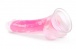 Neo Elite - Glow in the Dark Paradise 假陽具 19cm - 霓虹粉 照片-6