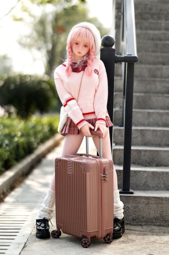 Youra Anime Realistic Sex Doll, Skinny Body, Ultra Soft TPE 138 cm (4'5 ft) photo