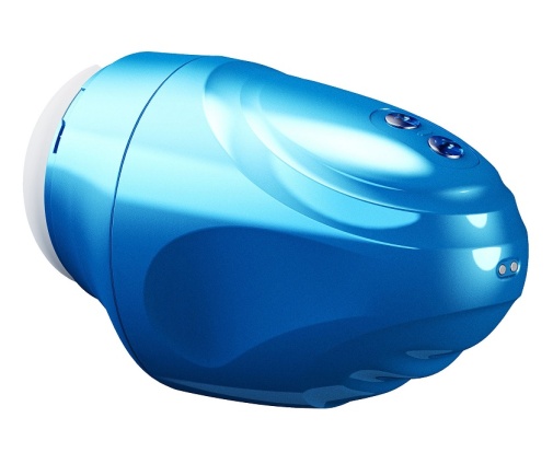 Hidden Desire - Aqua Bubble Masturbator - Blue photo